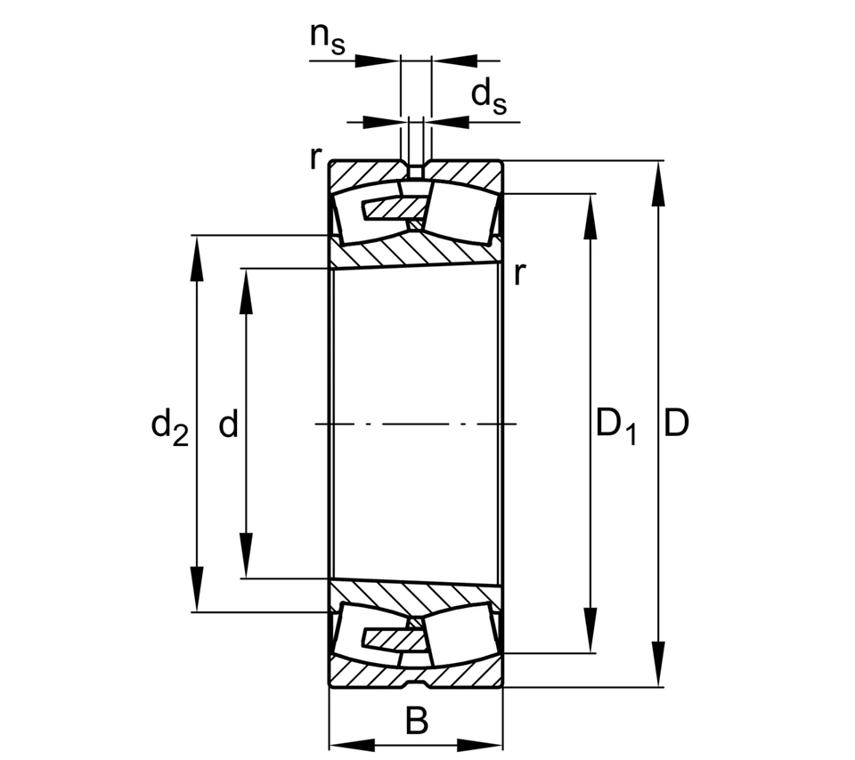 24196-BEA-XL-K30-MB1-C4-pallomainen rullalaakeri